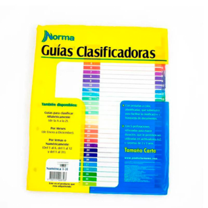 Guía Clasificadora 1 - 31