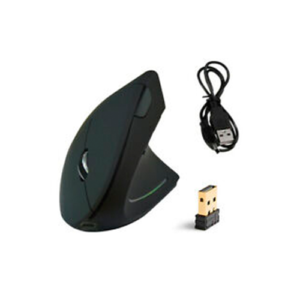 Mouse USB vertical inalámbrico recargable