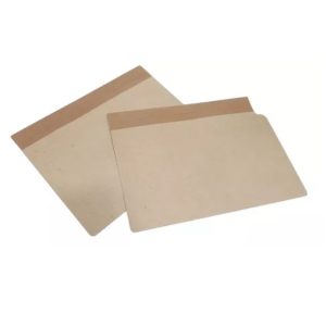 Pasta carpeta yute oficio x und - 1 tapa plastificada.